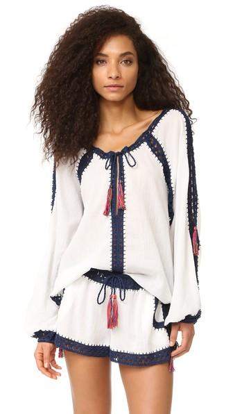Anna Kosturova Giza Boho Blouse