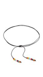 All Things Mochi Beaded Thread Choker Necklace