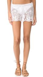Miguelina Minnie Mirage Lace Shorts