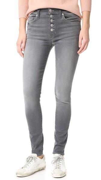 Hudson Ciara High Rise Exposed Button Jeans