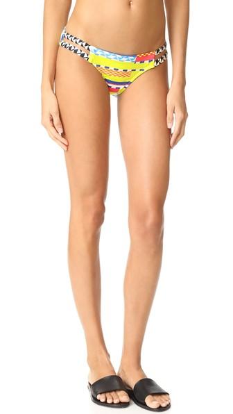 Ondademar Azteca Strappy Low Rise Bottoms