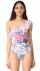 Minkpink Tropical Punch Asymmetrical One Piece