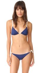 Solid Striped The Charlotte Bikini Top
