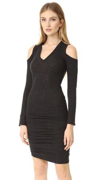 Lanston Cutout V Neck Dress