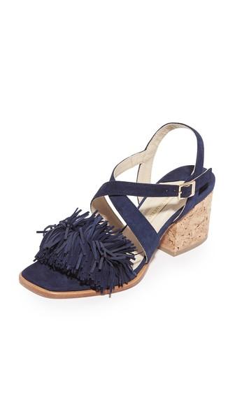 Paloma Barcelo Neville Fringe City Sandals
