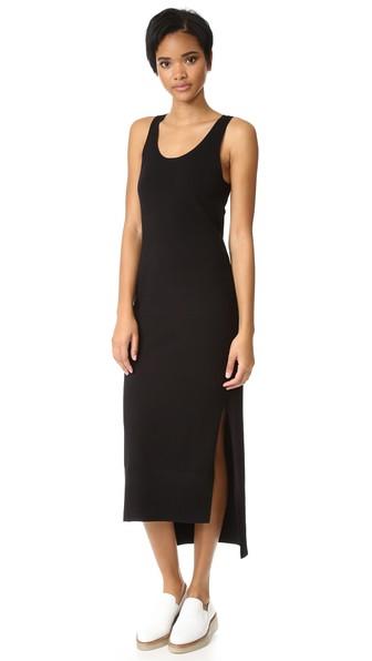 Dkny Sleeveless Dress With Side Slits