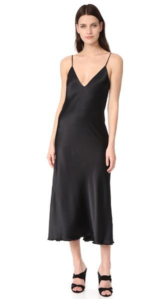 Frame Satin Tank Dress