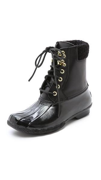 Sperry Top-sider Shearwater Lined Booties - Black