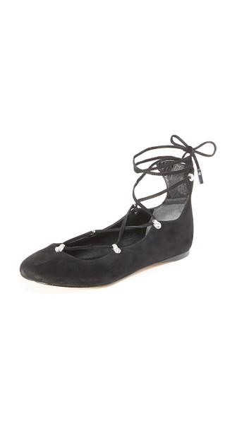 Sigerson Morrison Elias Wrap Ballet Flats