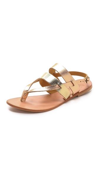 Joie A La Plage Positano Metallic Sandals