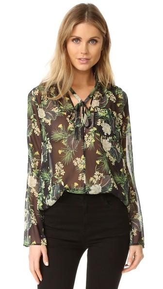 Marissa Webb Abby Floral Blouse