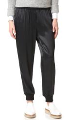 Dkny Pull On Pants With Ribbed Cuffs
