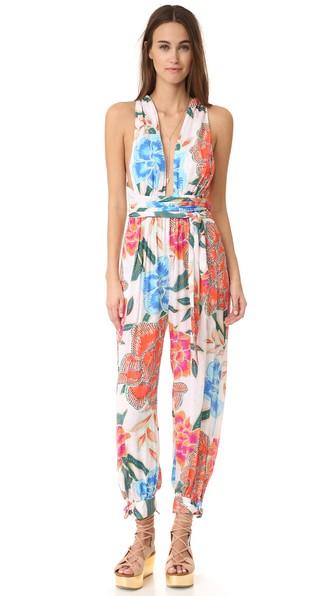 Mara Hoffman Crinkle Crepe Jumpsuit