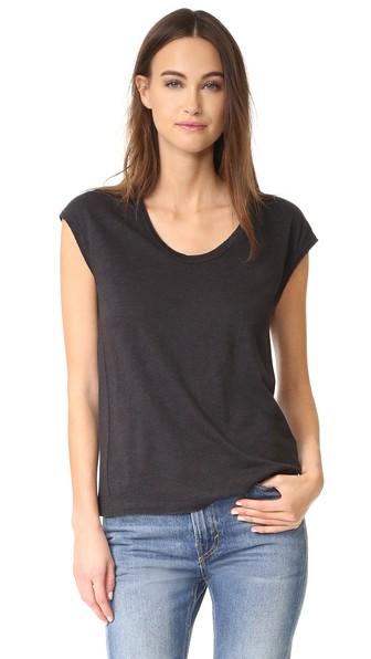 Vince Distressed Muscle Tank