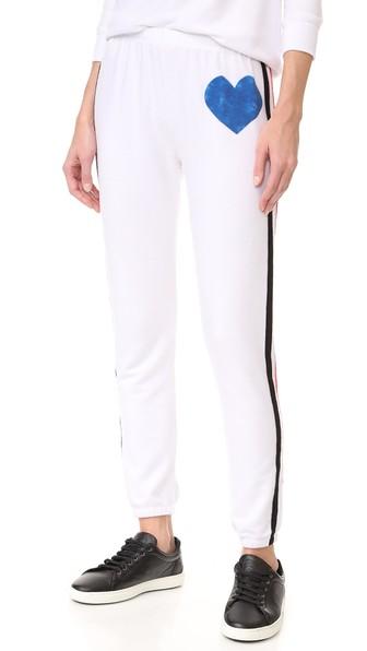 Wildfox Classic Heart Bottoms Sweats