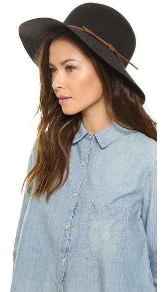 Rag & Bone Dunaway Hat - Black