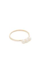 Ef Collection Triple Freshwater Cultured Pearl Stack Ring
