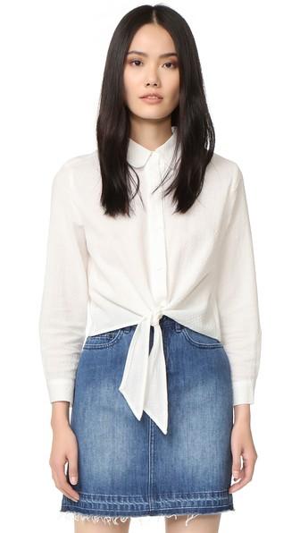Solid Striped The Taylor Button Up Shirt