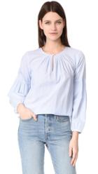 Madewell Pinstripe Blouse