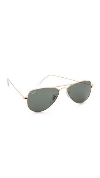 Ray-ban Shrunken Aviator Sunglasses - Arista/crystal Green