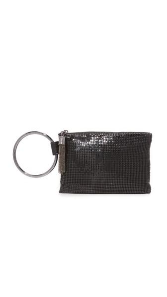 Whiting Davis Ring Tassle Pouch
