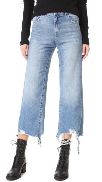 Dl1961 Hepburn High Rise Wide Leg Jean