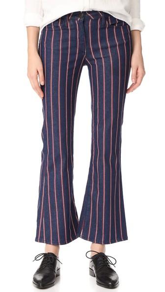 3x1 Tabby Crop Flare Jeans