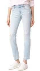J Brand Amelia Mid Rise Straight Jeans