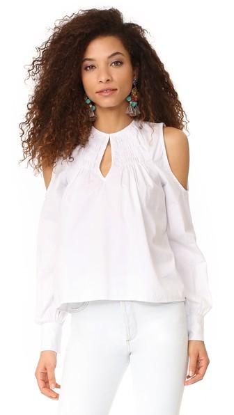 Mlm Label Open Shoulder Top
