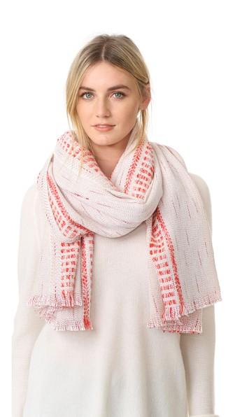 Rag Bone Check Border Scarf