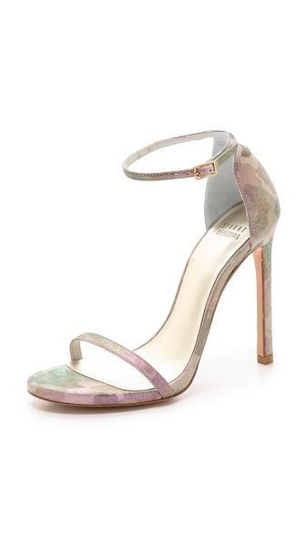 Stuart Weitzman Nudist Sandals - Rose