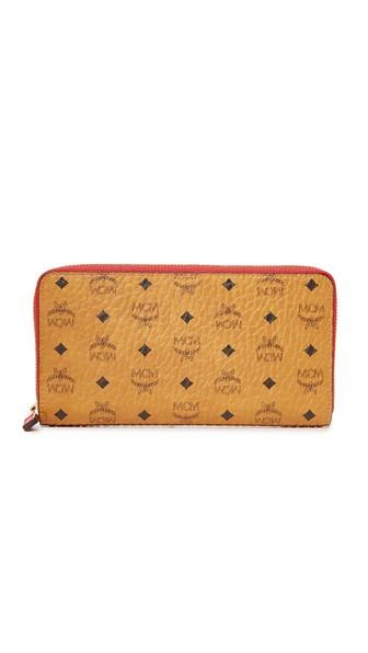 Mcm Zip Wallet