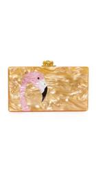Edie Parker Jean Flamingo Clutch