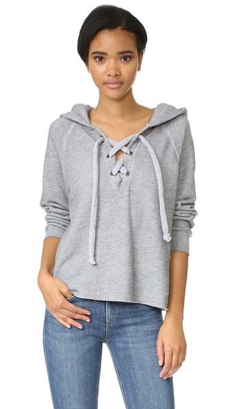 Wildfox Hutton Lace Up Sweater