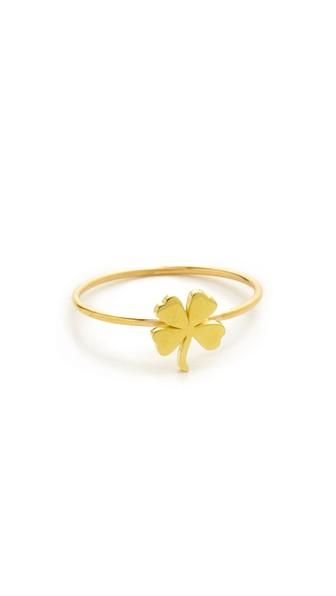 Jennifer Meyer Jewelry Mini Clover Ring