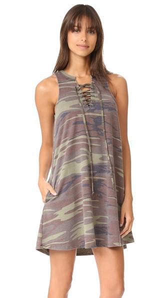 Z Supply Camo All Tied Up Dress