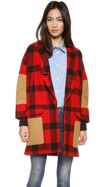 Rachel Comey Karloff Check Coat - Buffalo