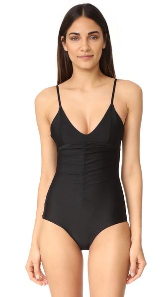 Tori Praver Swimwear Solid Tamara Swimsuit
