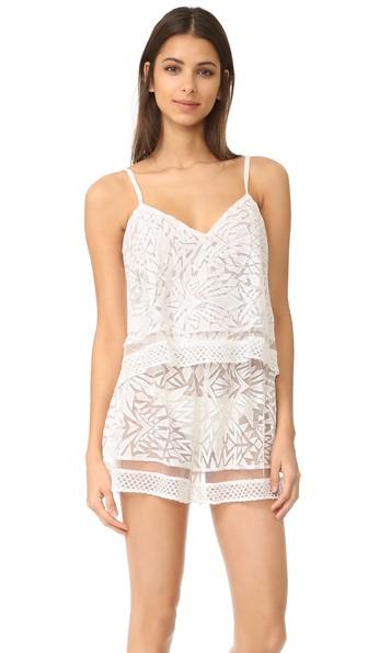 Parker Parker Beach Delta Combo Romper