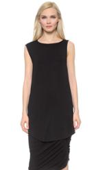 Zero Maria Cornejo Side Drape Mini Tunic