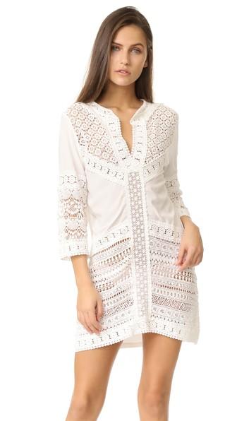 Ondademar Lace Patchwork Tunic