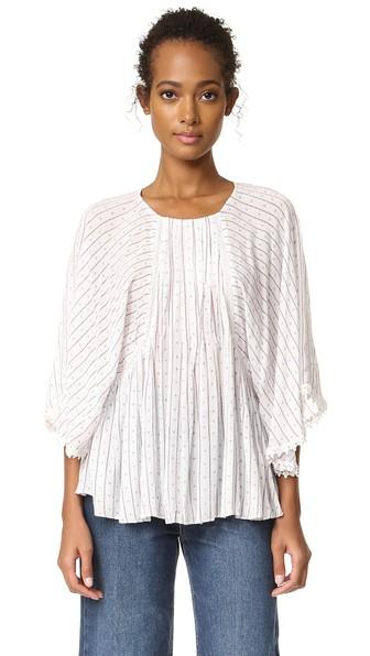 Moon River Stripe Blouse