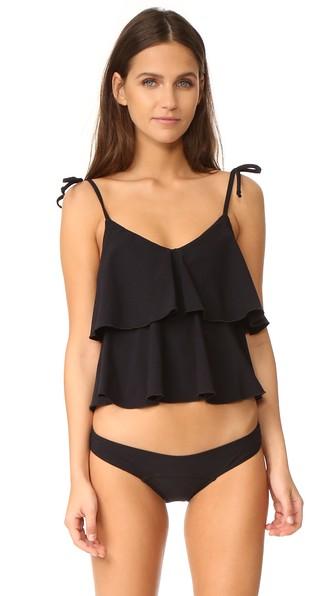 Lisa Marie Fernandez Imaan Ruffle Bikini