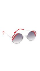 Fendi Round Waves Sunglasses