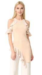 Jonathan Simkhai Hanging Ruffle Combo Tunic