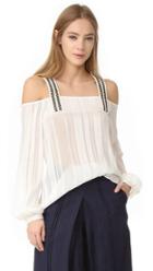 Zeus Dione Lysia Silk Blouse