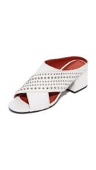 3 1 Phillip Lim Crisscross Cube Mules