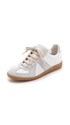 Maison Margiela Leather Suede Sneakers