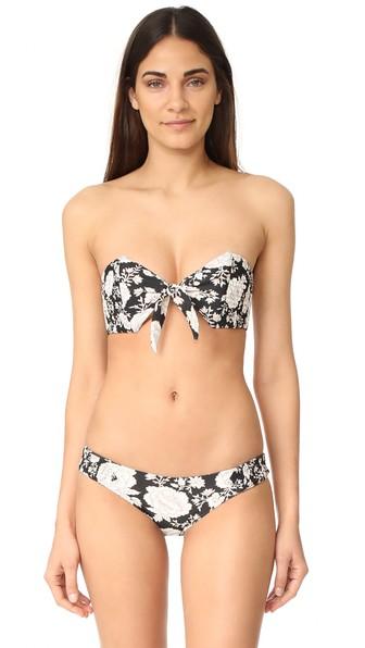 Tori Praver Swimwear Florina Bianca Bandeau Bikini Top