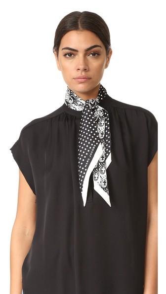 Marc Jacobs Wavy Lady Dot Scarf